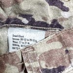 画像5: 米軍実物 マルチカムパンツ　SMALL-SHORT (5)