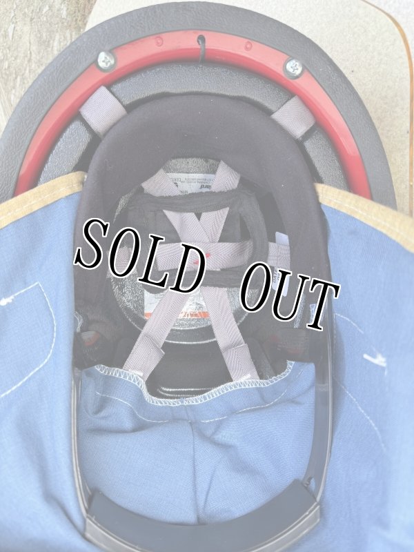 画像18: 米海軍実物 Bullard U.S.NAVY ファイヤーマン 消防士 ヘルメット LEDライト  (18)