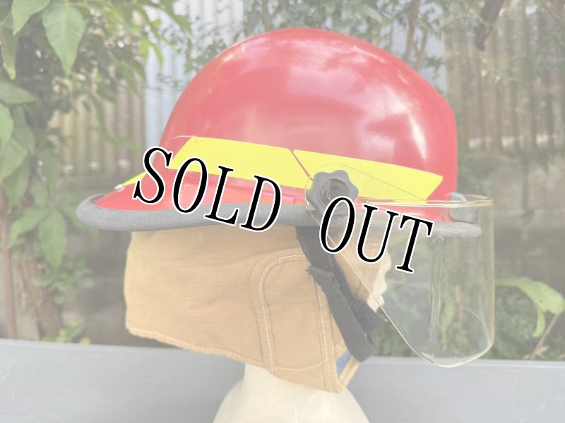 画像8: 米海軍実物 Bullard U.S.NAVY ファイヤーマン 消防士 ヘルメット LEDライト  (8)