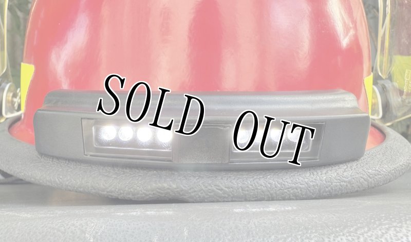 画像16: 米海軍実物 Bullard U.S.NAVY ファイヤーマン 消防士 ヘルメット LEDライト  (16)