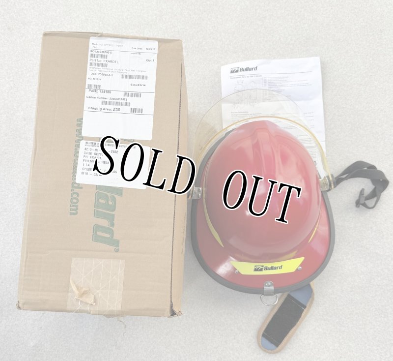 画像19: 米海軍実物 Bullard U.S.NAVY ファイヤーマン 消防士 ヘルメット LEDライト  (19)