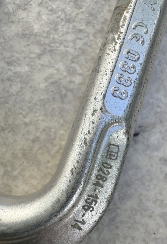 画像3: 米軍放出品 クライミングテクノロジー(CT) D型カラビナ ラージスチールSG  2個 (3)