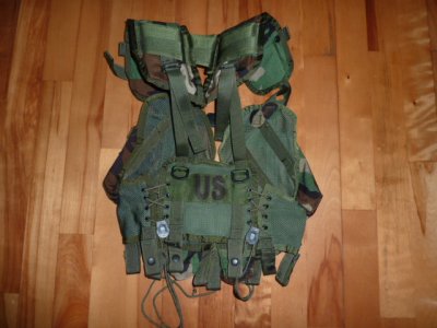 画像1: 米軍実物,VEST, TACTICAL LOAD BEARING(ENHANCED)