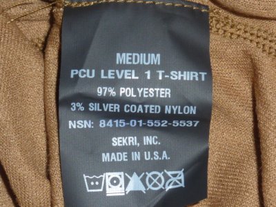 画像3: 米軍実物　特殊部隊支給　PCU LEVEL 1 T-SHIRT