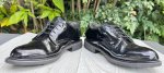 画像1: 米軍実物 US Army Enamel Service Shoes エナメル サービスシューズ (1)