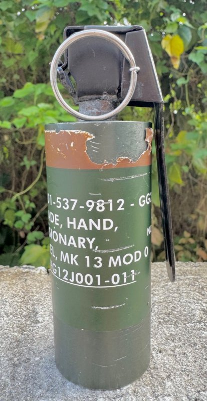 画像3: 米軍実物 Mk13 MOD0 フラッシュバン フラッシュグレネード  (3)