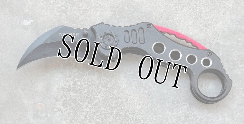 画像1: 米軍放出品 GERBER カランビット ホールディング ナイフ (1)