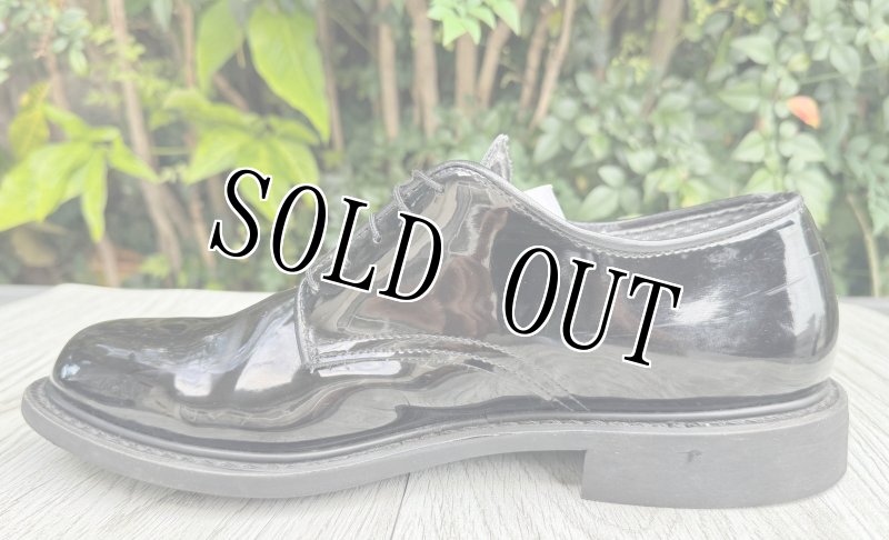 画像5: 米軍実物 US Army Enamel Service Shoes エナメル サービスシューズ (5)