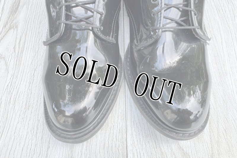 画像6: 米軍実物 US Army Enamel Service Shoes エナメル サービスシューズ (6)