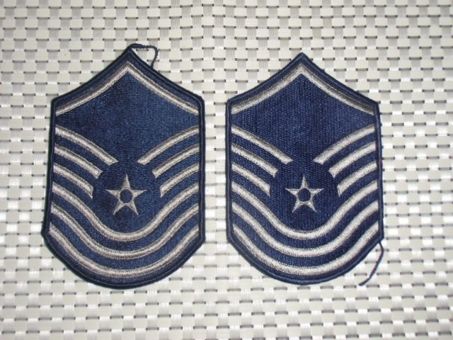 米軍実物 U S Air Force 階級ワッペン ワッペン U S Air Force