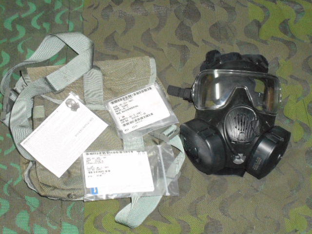 米軍放出品,実物, M50 ガスマスク M ケミカル／ガスマスク