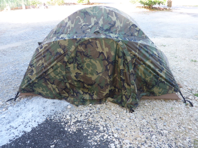 米軍放出品 実物 USMC DiamondBrand 2人用コンバットテント 