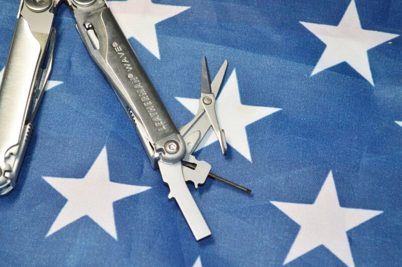 米軍放出品 LEATHERMAN(レザーマン) マルチツール WAVE ミリタリーTOOLS