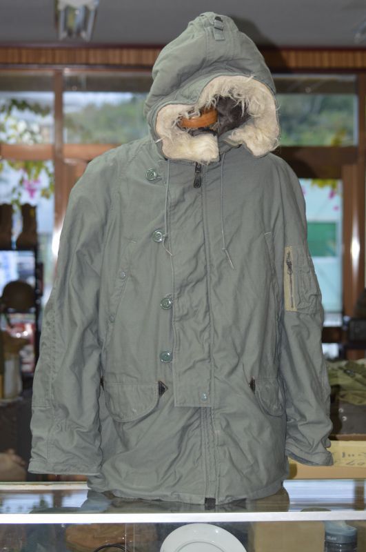 日本最大級 美品 70年代 N-3B 実物 本物 N3B extreme parka 軍物