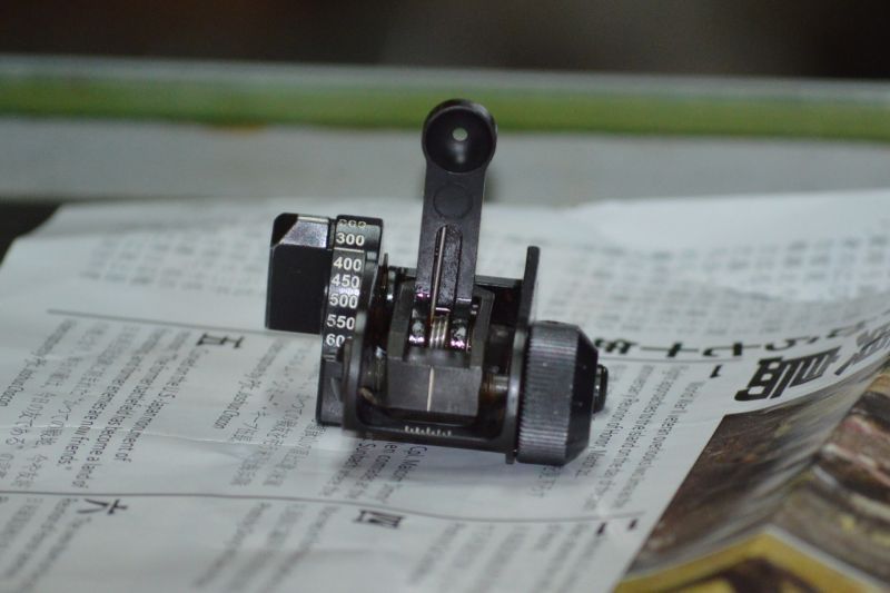 米軍実物 MATECH社製 600m BUIS マテック バックアップリアサイト