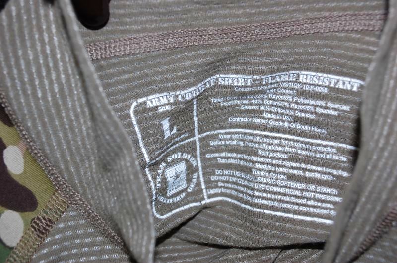米軍実物,マルチカム COMBAT SHIRT コンバットシャツ LARGE CRYE