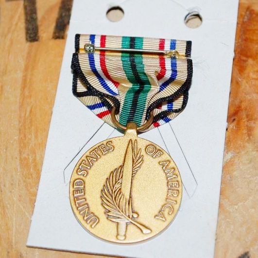 米軍実物 Southwest Asia Service リボン メダル リボン リボンバー ボタン