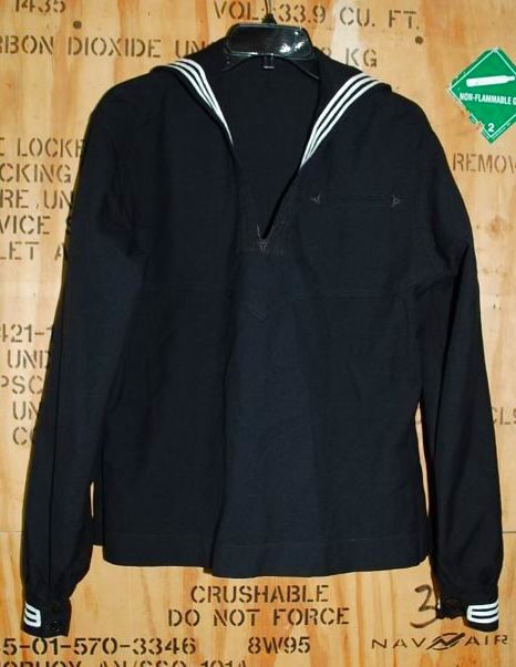 米海軍実物,US NAVY セーラー 42R 制服/ドレス.（シャツ・パンツ・ジャケット）