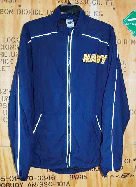 米軍実物,US NAVY トレーニングウェアー ジャケット SMALL