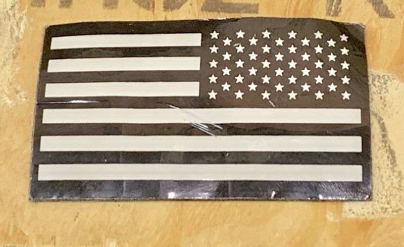 米軍実物 アメリカ国旗 IRパッチ ワッペン