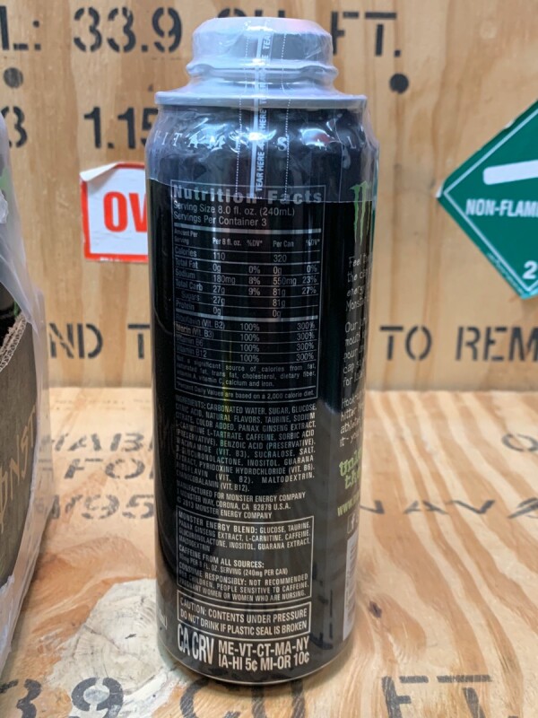 米軍放出品 海外版 モンスターエナジードリンク 1ダース Mreレーション 戦闘食 米軍放出品 海外版 モンスターエナジードリンク 1ダース Mreレーション 戦闘食