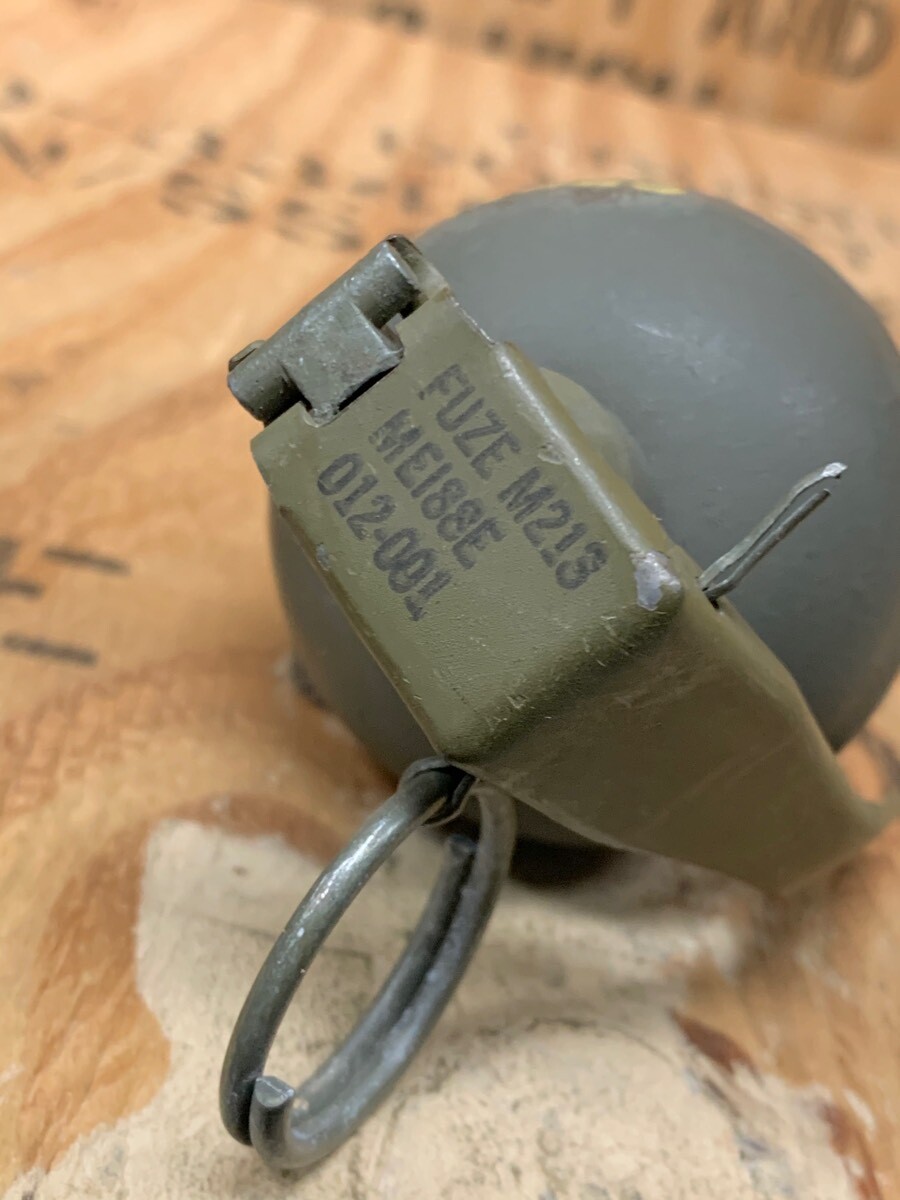米軍実物 手榴弾 ハンドグレネード M67 訓練用 部品・パーツ