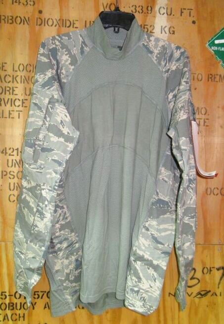 画像1: 米軍放出品　MASSIF　ABU　コンバットシャツ　XL　 (1)
