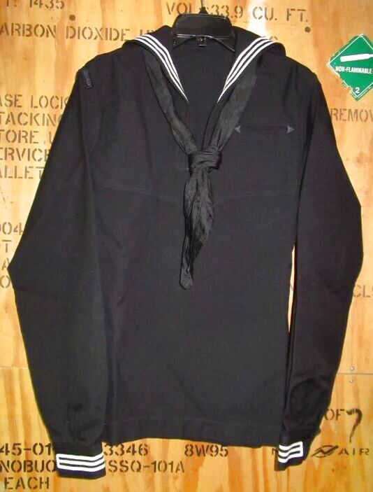 海軍実物,US NAVY セーラー/ネクタイ 40XL 制服/ドレス.（シャツ