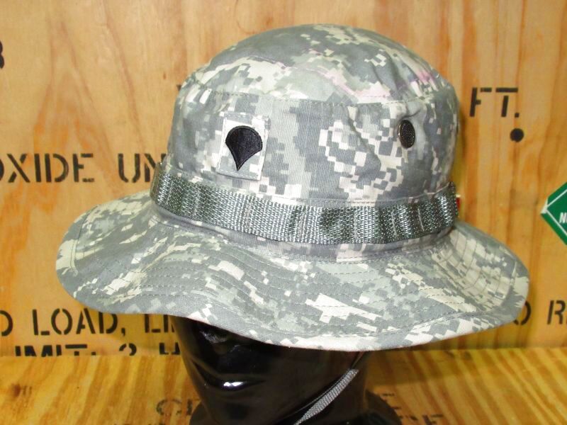 米陸軍特殊部隊 実物 ACU HAT,SUN,ACU ブーニーハット 7 1/8 キャップ