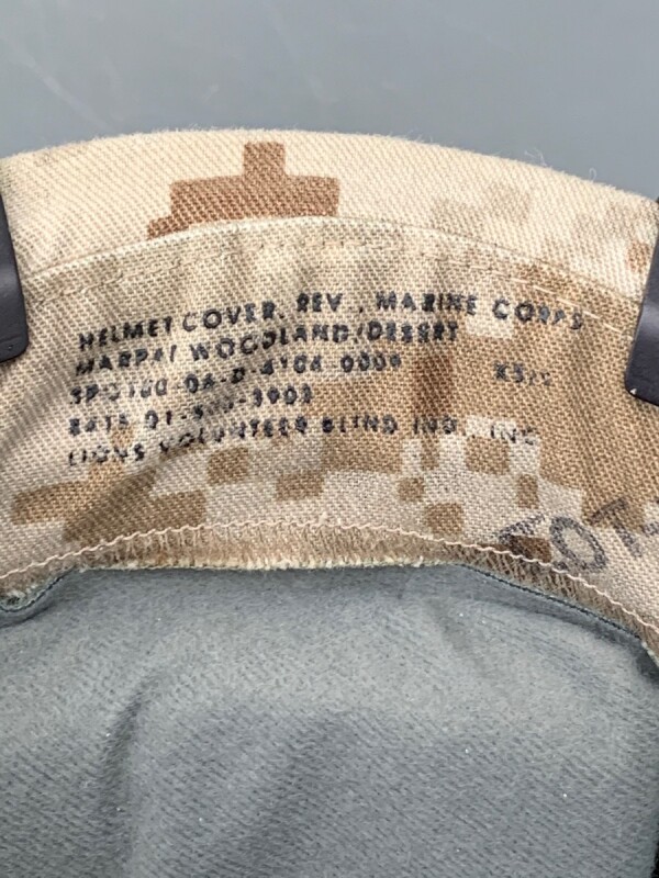 海兵隊実物 USMC LWH ライトウェイト ヘルメット カバー