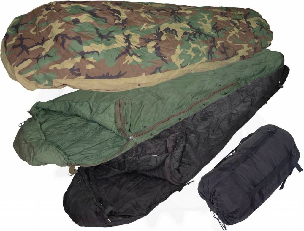 米軍 モジュラースリーピングバッグシステム 寝袋 シュラフ - アウトドア