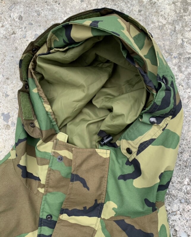 米軍実物 ECWCS GEN1 ウッドランド 迷彩 GORE-TEX パーカー S-L