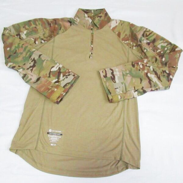 画像1: 米軍実物 マルチカム CRYE PRECISION　 G4 FR コンバットシャツ　M-R (1)