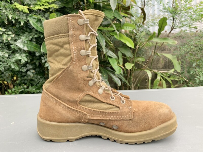 米海兵隊実物 Belleville デザートマーパット コンバットブーツ 550ST 