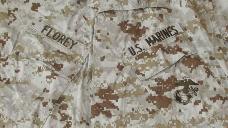 米軍実物,USMC　デザートマーパット　ジャケット　M-R