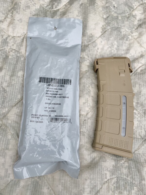 実物　Pmag 30 Gen M2 MOE　マグプル