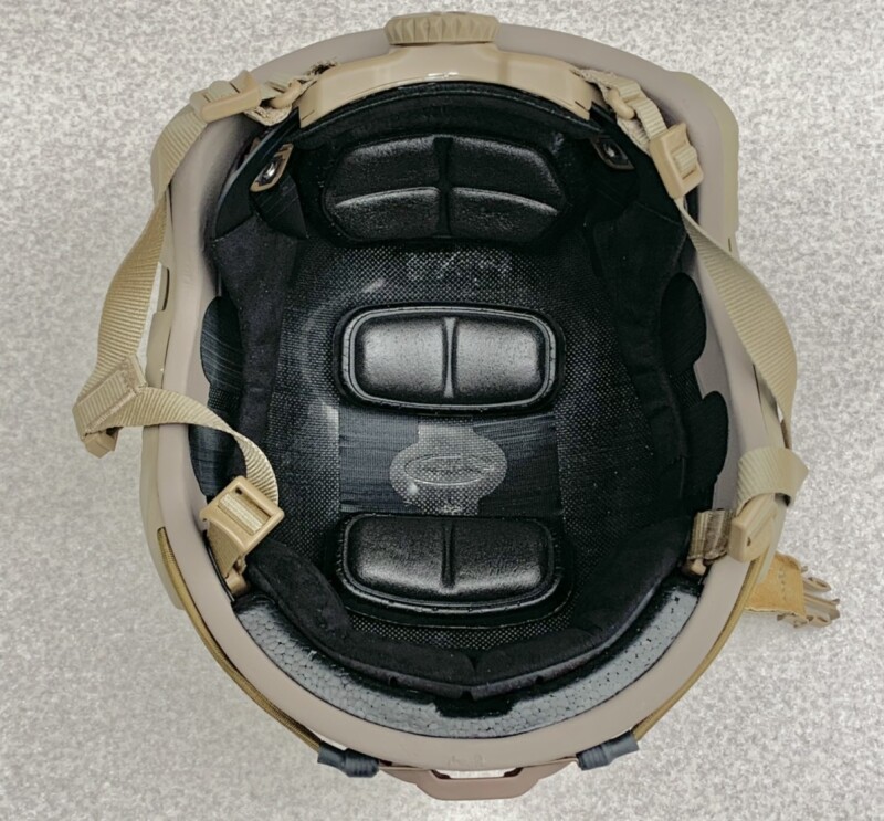 米軍実物 OPS-CORE バリスティック HIGH CUT ヘルメット タン S/M