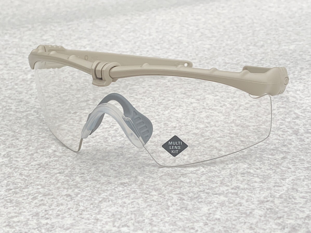 米軍実物 官給品 OAKLEY SI Ballistic M Frame 3.0 / Frame Dark Bone ...