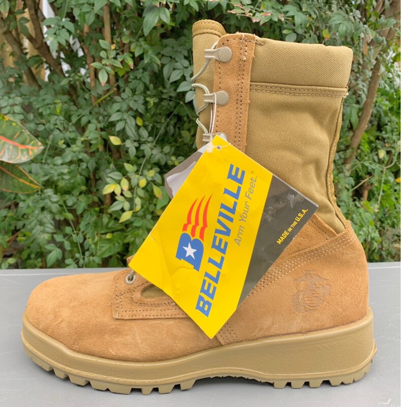 米軍実物 BELLEVILLE 550 ST デザートブーツ 10.5 W ミリタリーブーツ