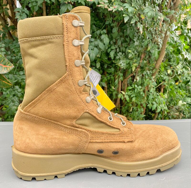米軍実物 BELLEVILLE 550 ST デザートブーツ 10.5 W ミリタリーブーツ