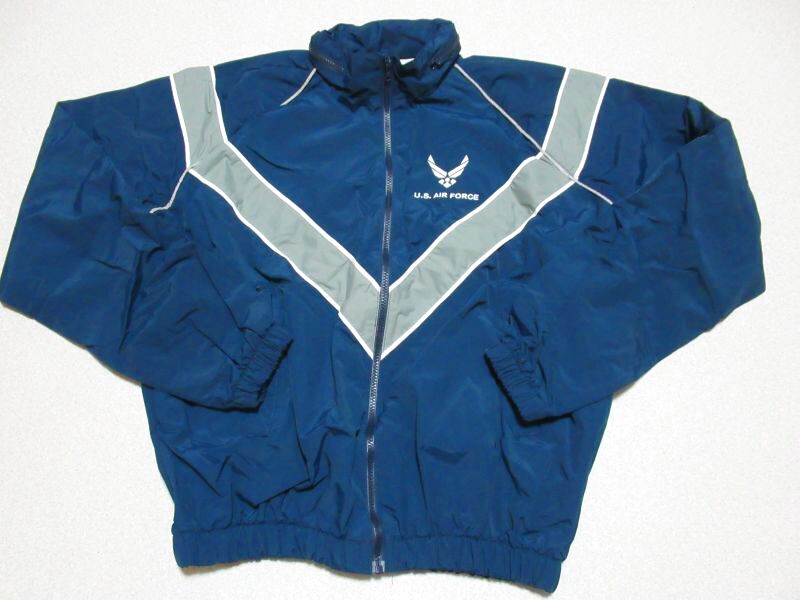 米軍実物 US AIR FORCE PTU トレーニングジャケット SMALL-LONG 