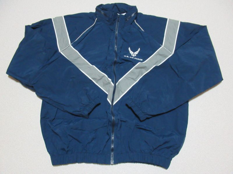 米軍実物 US AIR FORCE PTU トレーニングジャケット MEDIUM-LONG 
