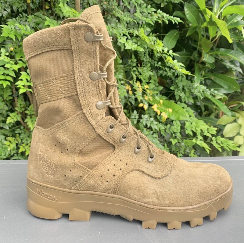 44％割引ブラウン系,26.5cm最旬トレンドパンツ 米軍実物 USMC Rocky Tropical Boot 海兵隊新型ブーツ ブーツ 靴