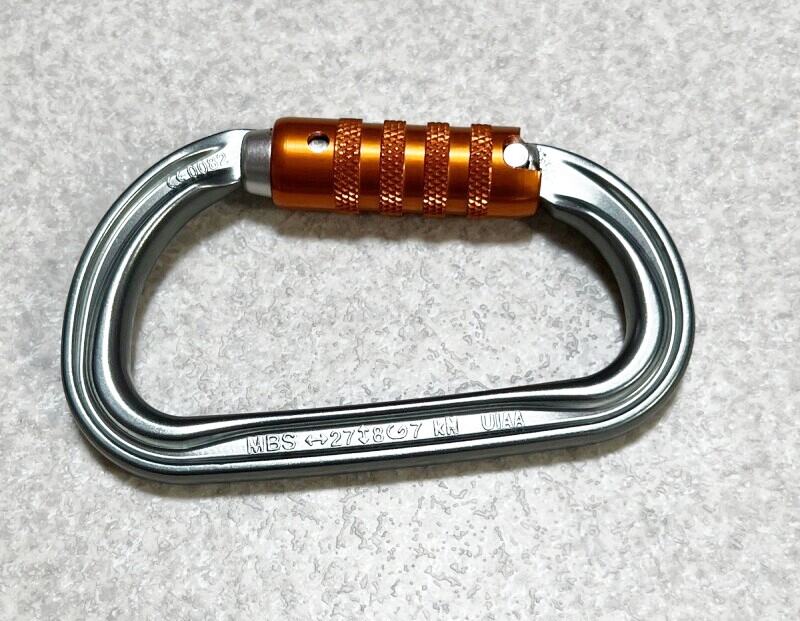 米軍放出品 Petzl カラビナAm’D カラビナ ミリタリーTOOLS