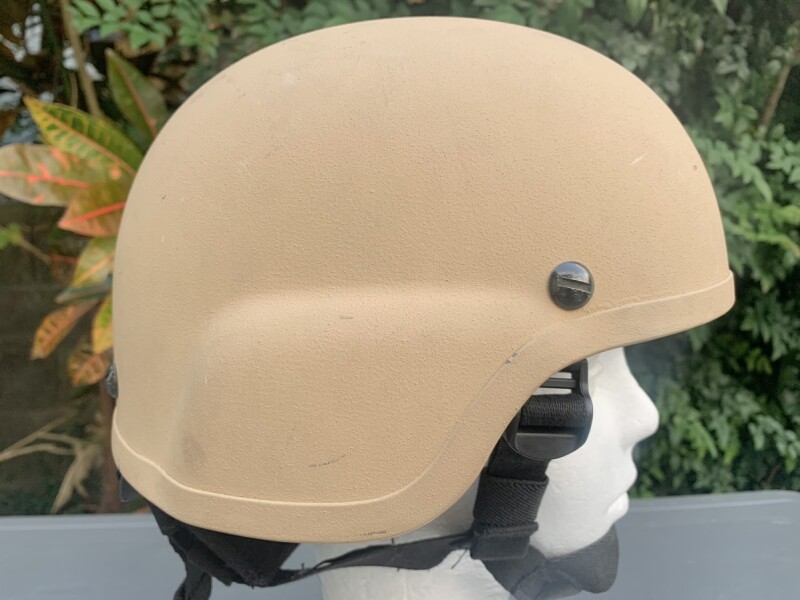 米軍 実物 MSA ACH HELMET 米軍ヘルメット 送料無料 - 個人装備