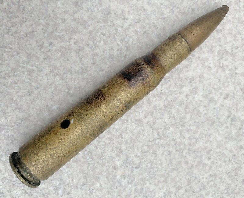 画像1: 米軍放出品  弾頭付 空薬莢　使用済み安全品 (1)