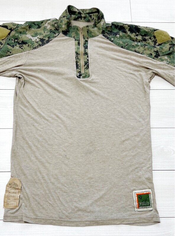 米軍 実物 USN NWU frog コンバットシャツ-