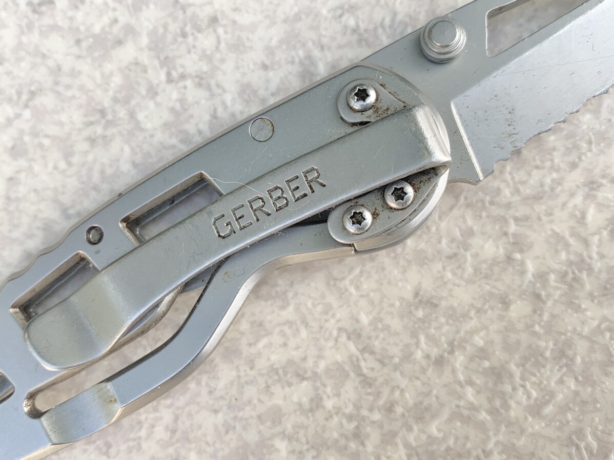 米軍放出品 GERBER RIPSTOP フォールディングナイフ ミリタリーTOOLS
