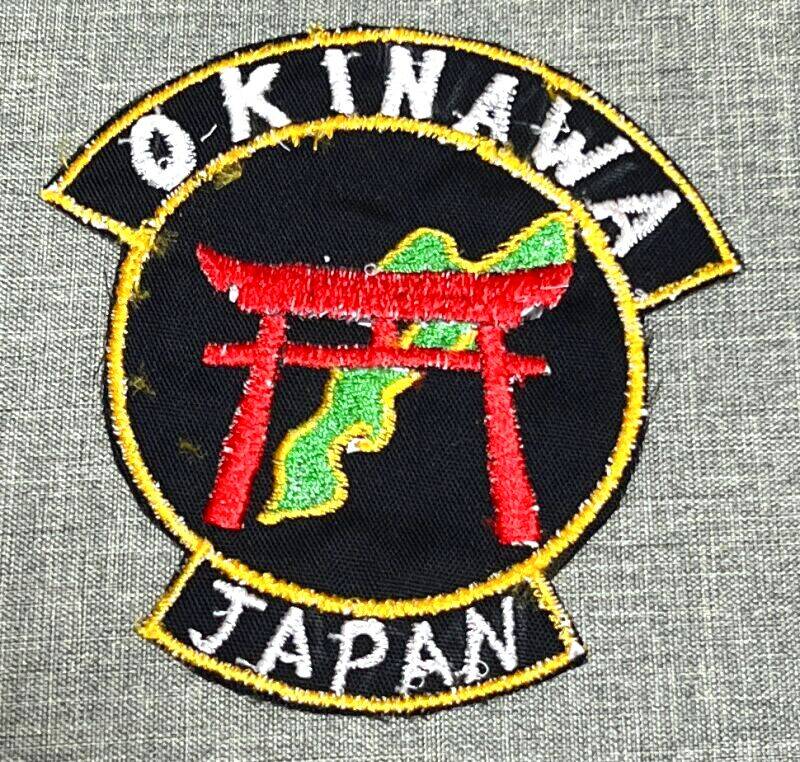 画像1: 米軍 OKINAWA　ヴィンテージワッペン　 (1)