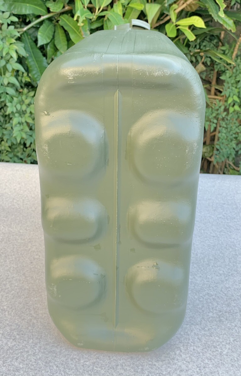 米軍実物 SCEPTER CANADA US ウォーター缶 (プラスチック) OD
